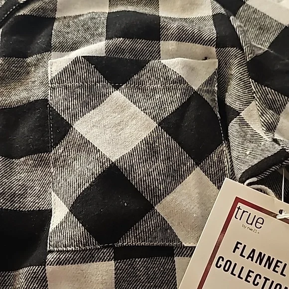 Rue21 Plaid Flannel Long Sleeve Size M - Picture 6 of 7